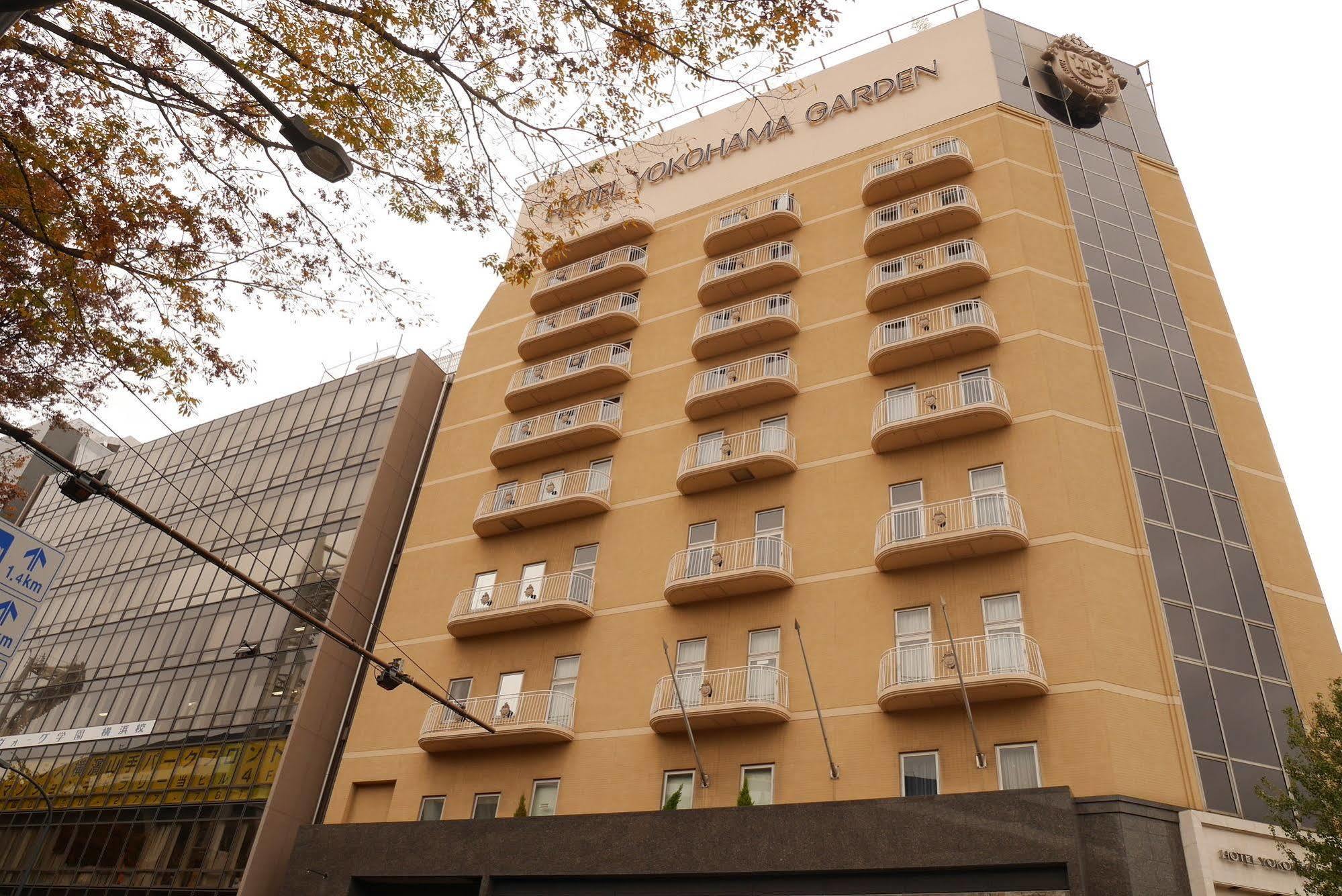 Hotel Yokohama Garden Exterior foto
