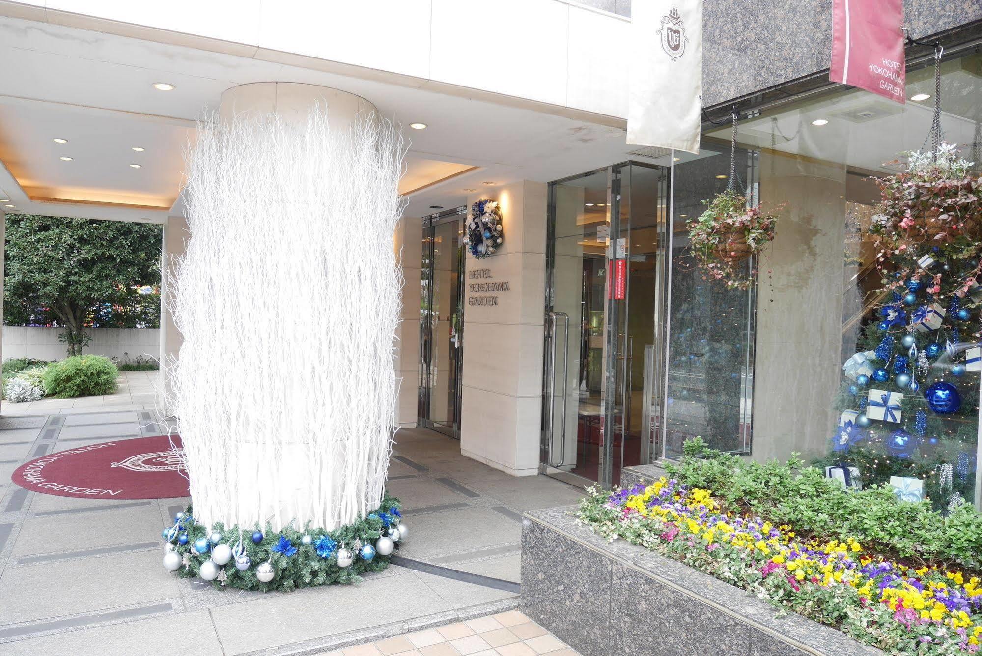 Hotel Yokohama Garden Exterior foto